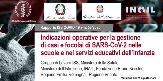 Indicazioni operative gestione focolai Covid 19